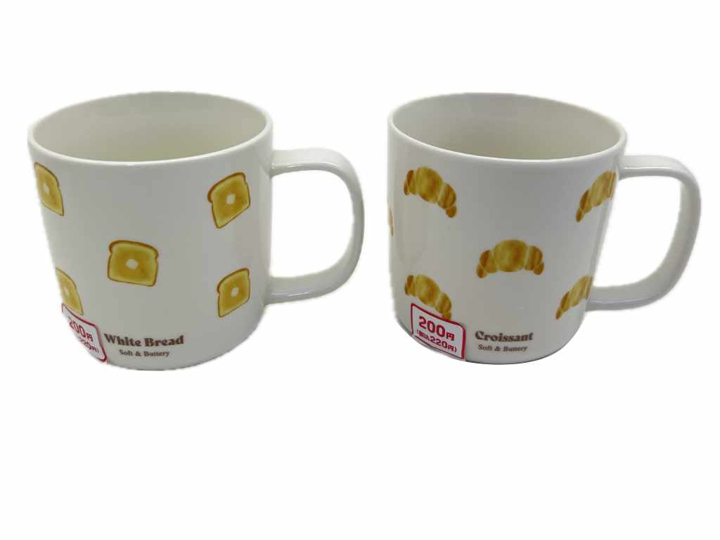 マグカップ（パンパターン） ダイソー(DAISO)