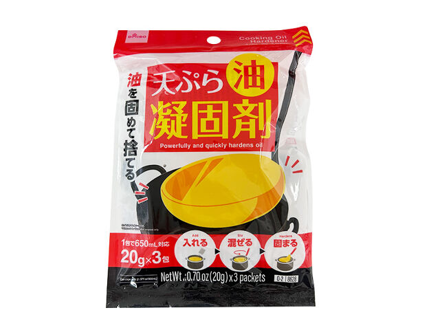 天ぷら油凝固剤（３包） ダイソー(DAISO)