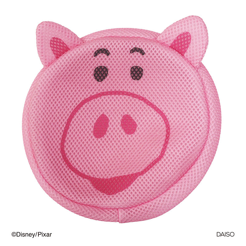 洗濯ネット、マチ付ダイカット（ハム） ダイソー(DAISO)