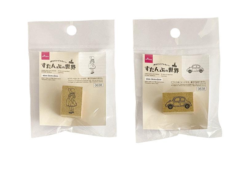 すたんぷの世界（お出かけ） ダイソー(DAISO)