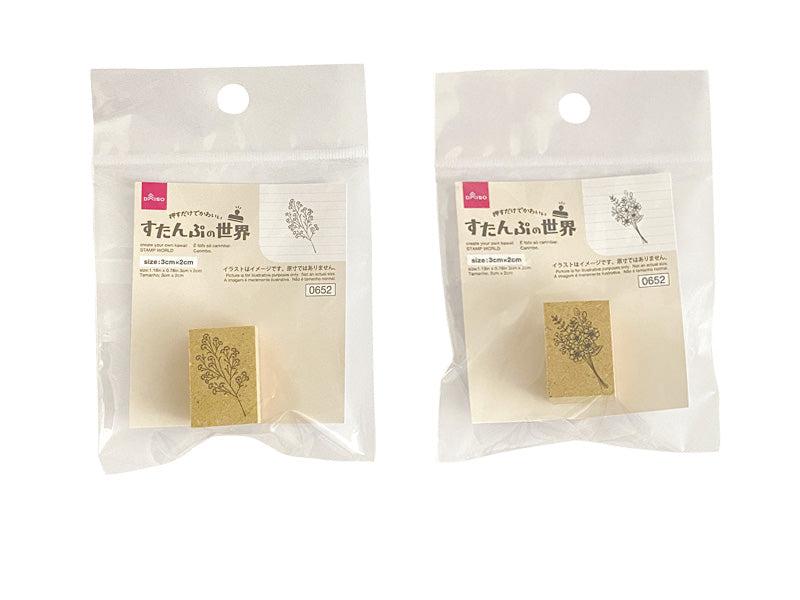 すたんぷの世界（アンティークフラワー） ダイソー(DAISO)
