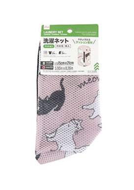 洗濯ネット（クッション、円柱型、柄入） ダイソー(DAISO)