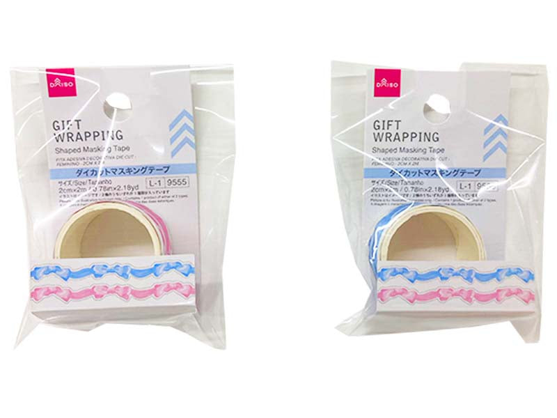 ダイカットマスキングテープ（フェミニン） ダイソー(DAISO)