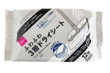 ふわふわ３層ドライシート（１２枚） ダイソー(DAISO)
