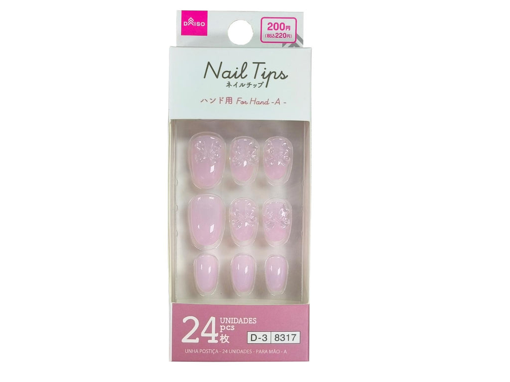 ネイルチップ（２４枚、ハンド用、Ａ） ダイソー(DAISO)