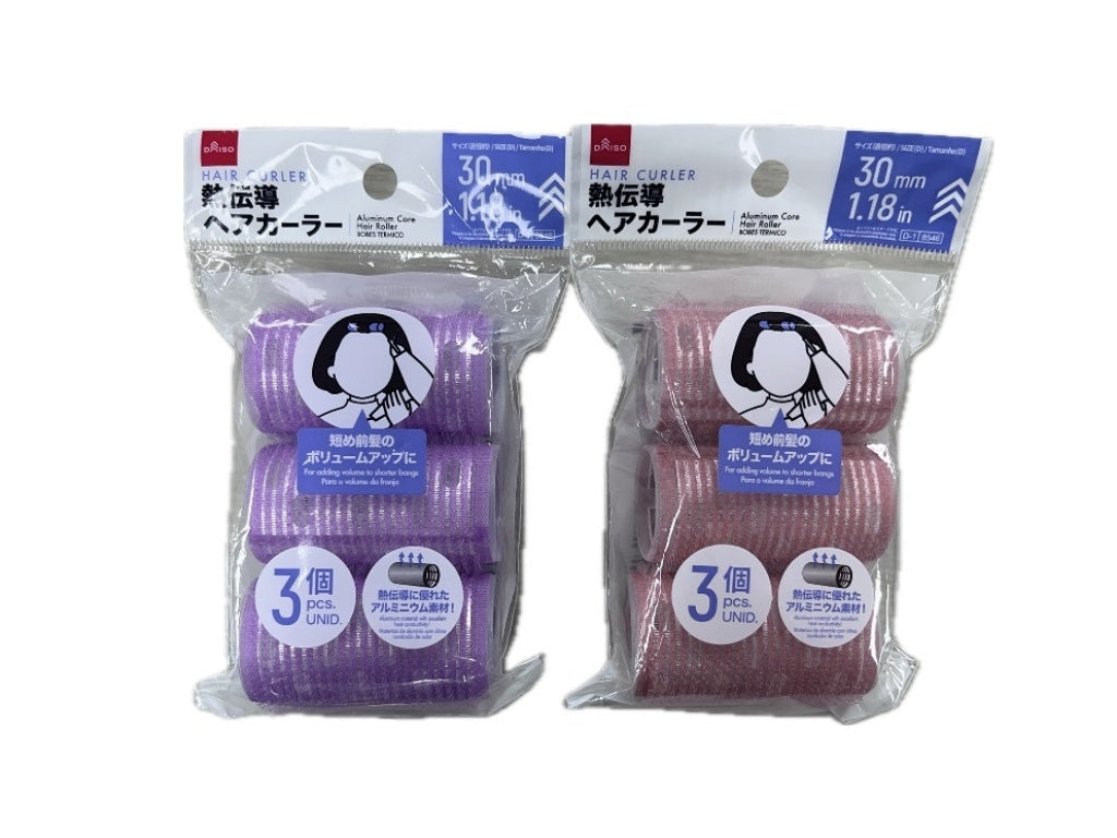 熱伝導ヘアカーラー（３個） ダイソー(DAISO)