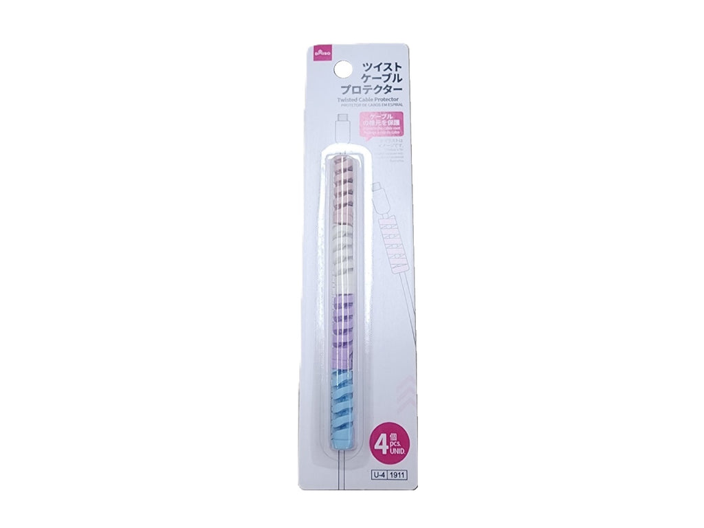 ツイストケーブルプロテクター（４個） ダイソー(DAISO)