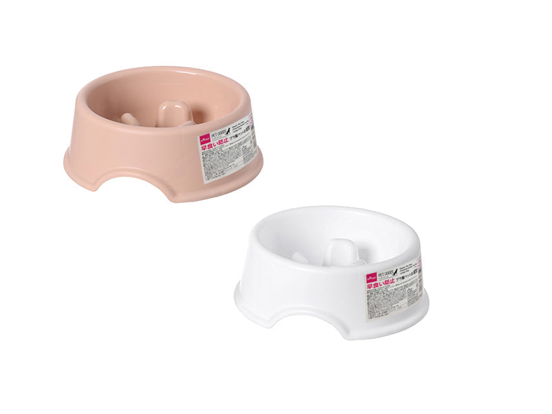 プラ製ペット皿（早食い防止、大型犬） ダイソー(DAISO)