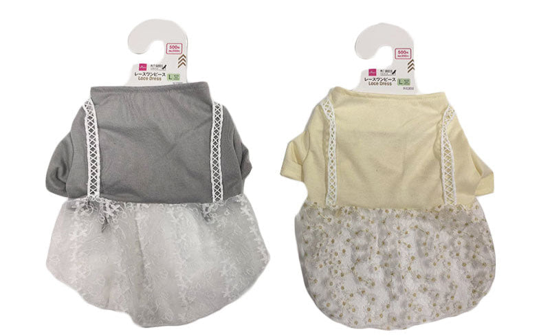 ペット服（レースワンピース、Ｌ） ダイソー(DAISO)