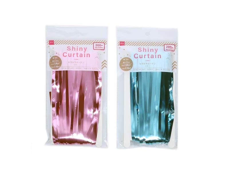 キラキラカーテン（カラー） ダイソー(DAISO)