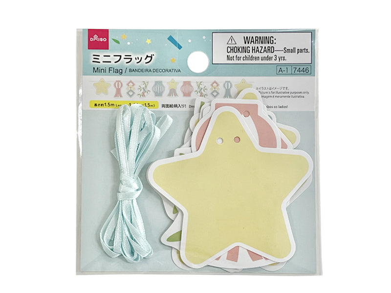 ミニフラッグ（七夕） ダイソー(DAISO)
