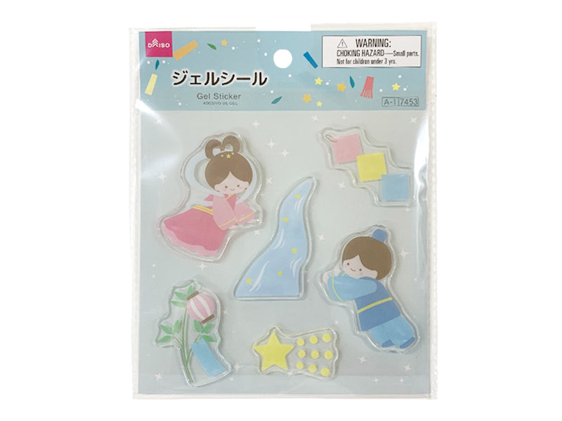 ジェルシール（七夕） ダイソー(DAISO)