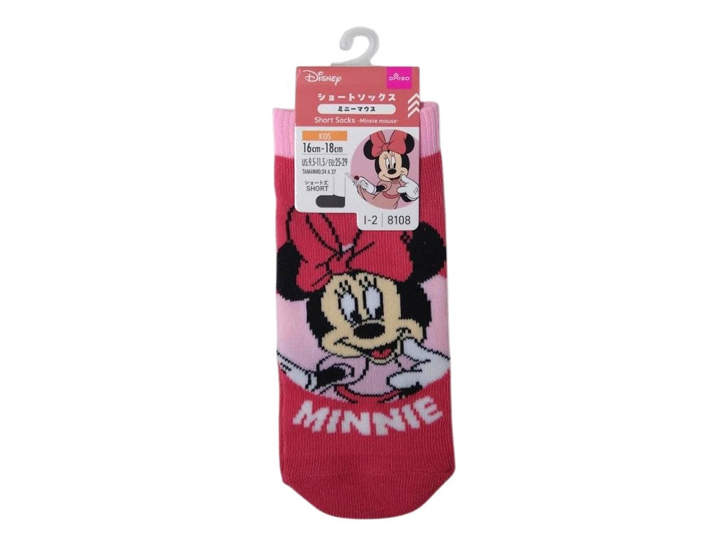 靴下、キッズ（ミニーマウス） ダイソー(DAISO)