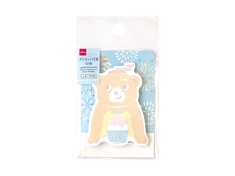 ダイカットふせん（夏柄、かき氷） ダイソー(DAISO)