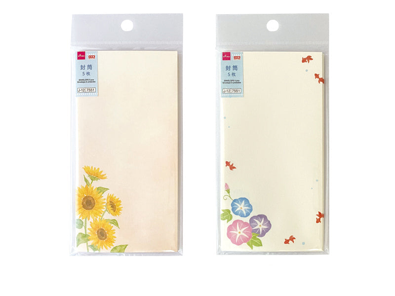 封筒（夏柄、和柄） ダイソー(DAISO)