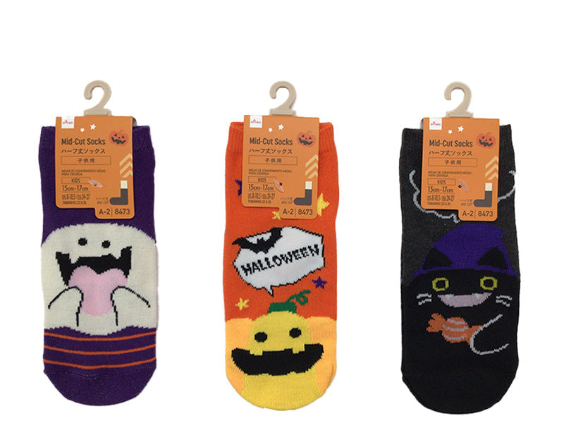 ハーフ丈ソックス（ハロウィン、子供用） ダイソー(DAISO)