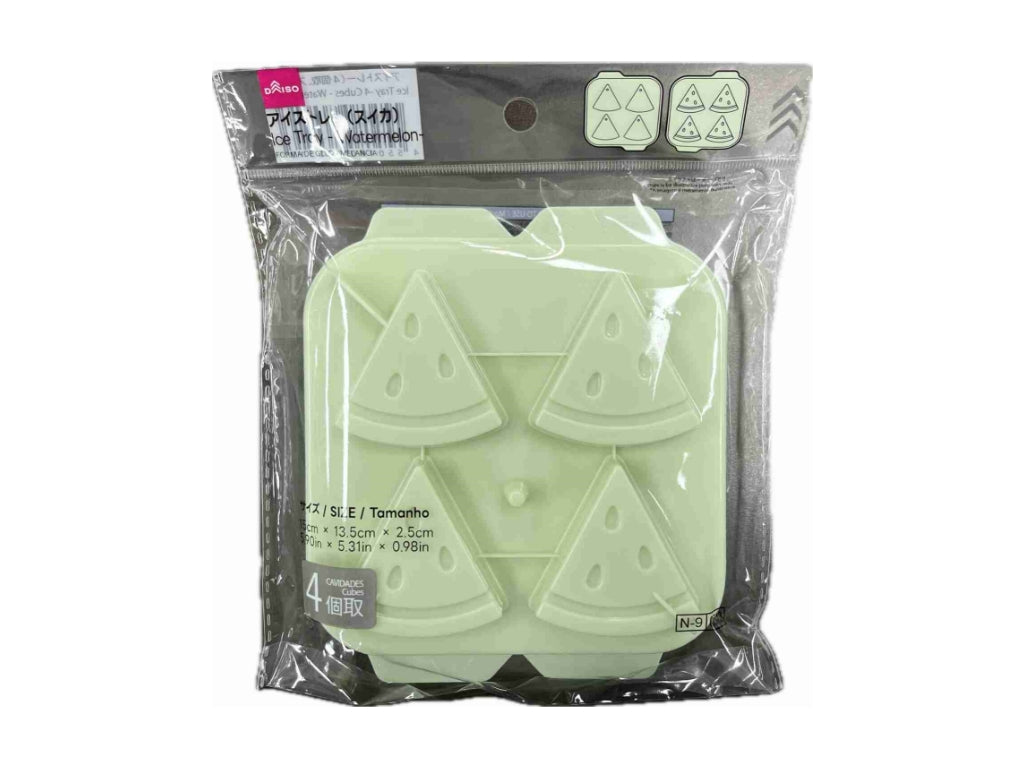 アイストレー（４個取、スイカ） ダイソー(DAISO)