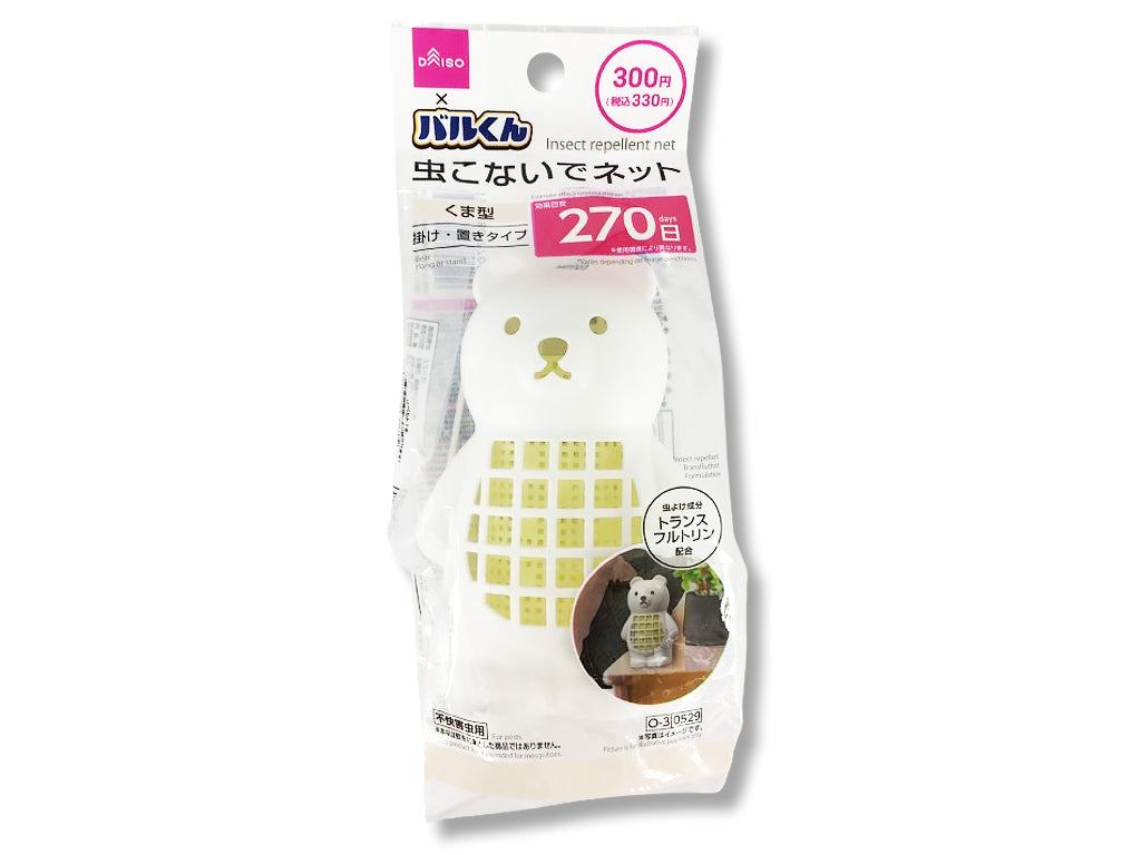 Ｄバルくん虫こないでネット（くま、２７０日） ダイソー(DAISO)