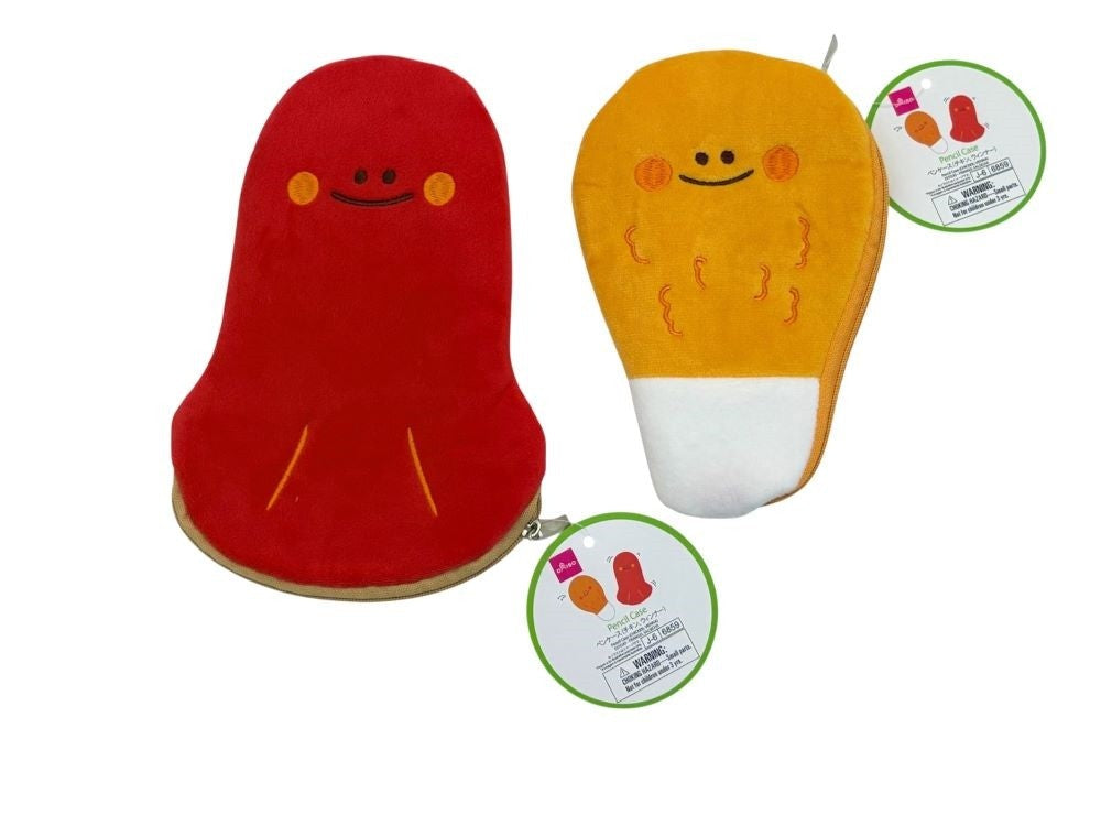 ペンケース（チキン、ウィンナー） ダイソー(DAISO)