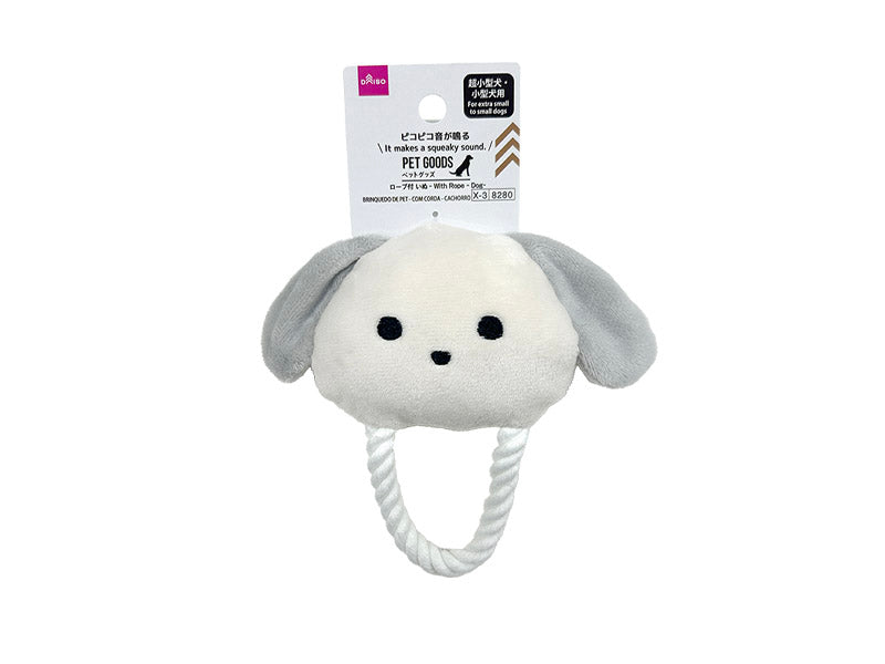 ペットのおもちゃ（ロープ付、いぬ） ダイソー(DAISO)