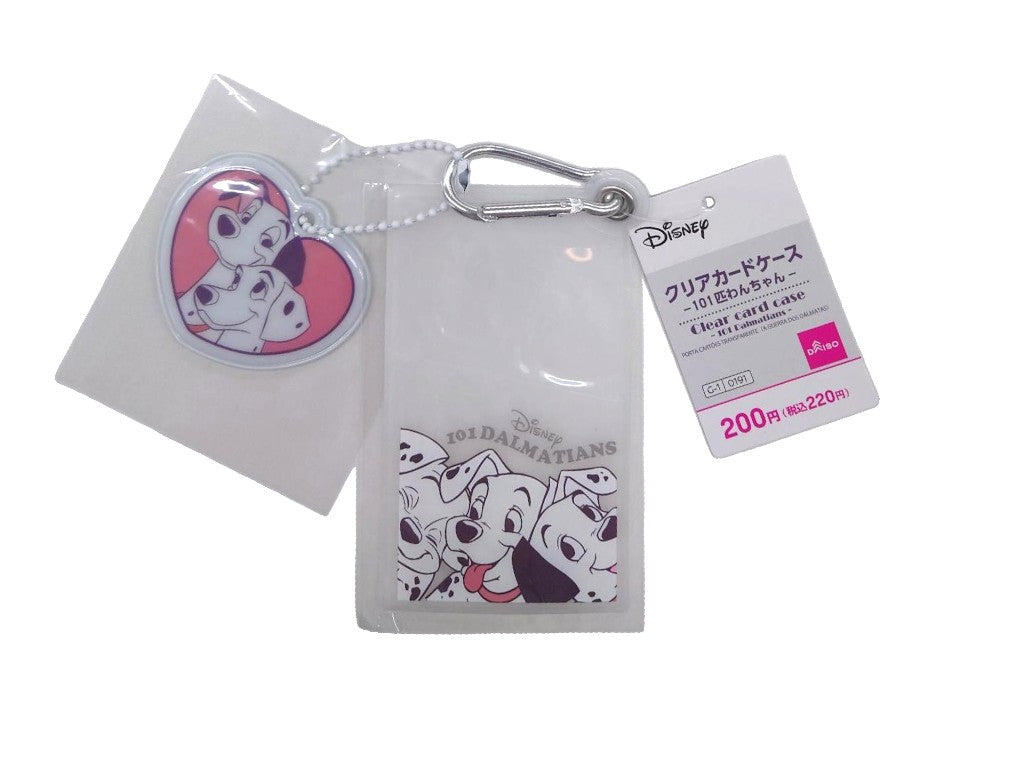 クリアカードケース（１０１匹わんちゃん） ダイソー(DAISO)