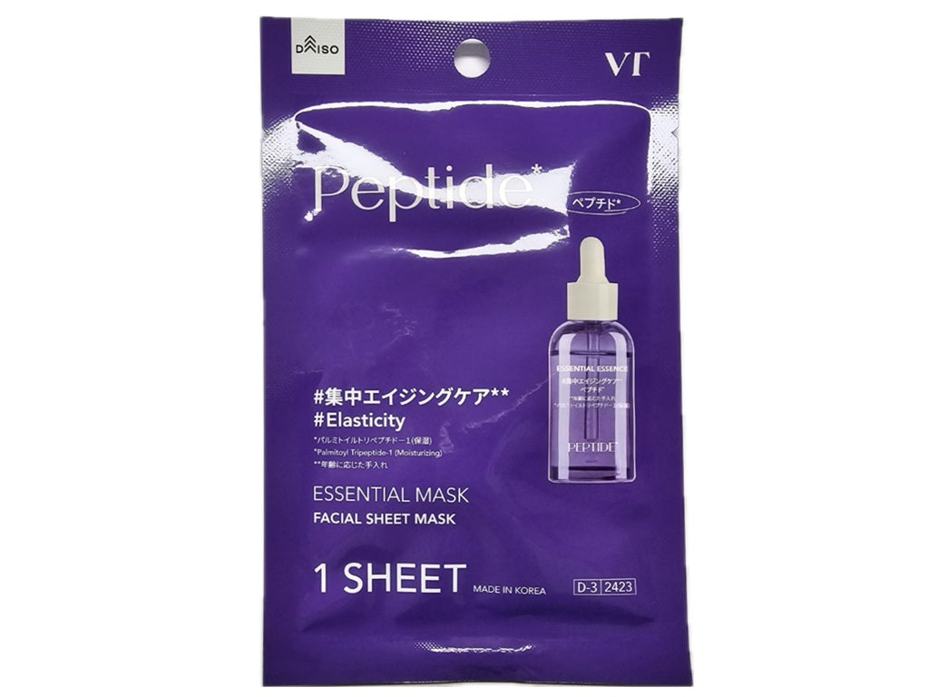 ＶＴエッセンシャルマスク（ペプチド） ダイソー(DAISO)