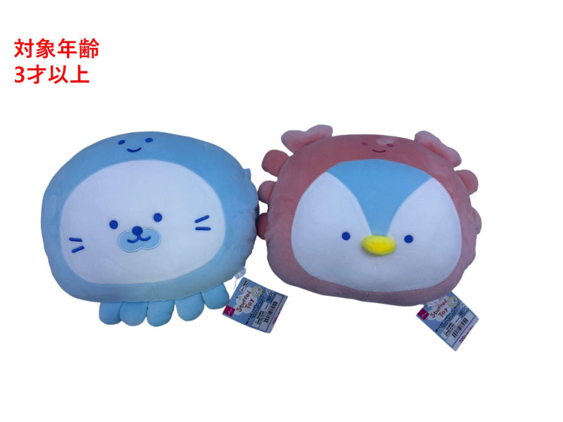 ぬいぐるみ（アザラシ、ペンギンＣ） ダイソー(DAISO)