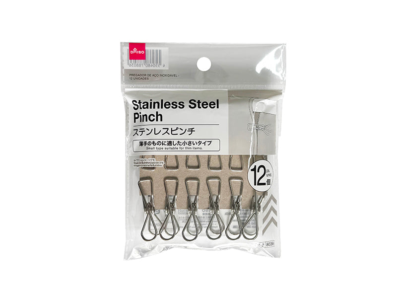 ステンレスピンチ（１２個） ダイソー(DAISO)