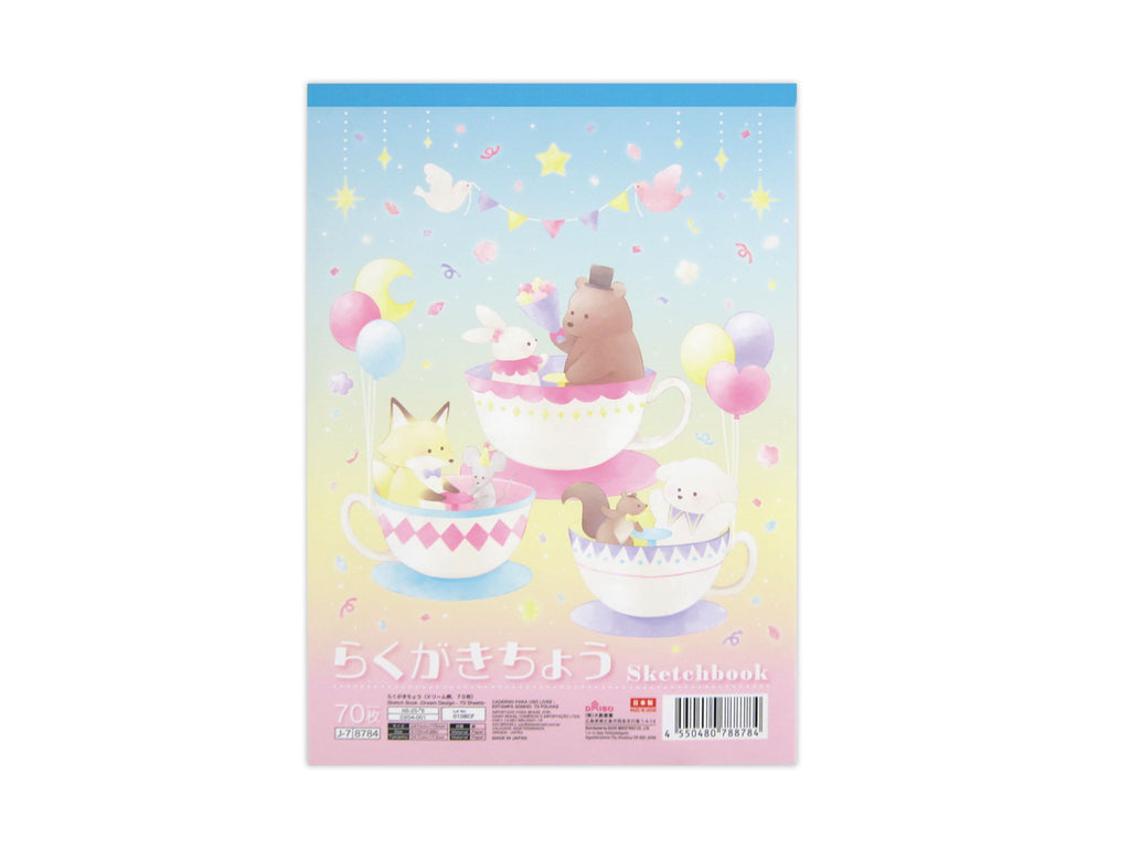らくがきちょう（ドリーム柄、７０枚） ダイソー(DAISO)