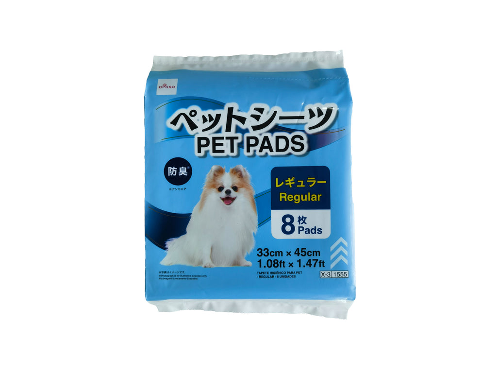 ペットシーツ（防臭、レギュラー、８枚） ダイソー(DAISO)