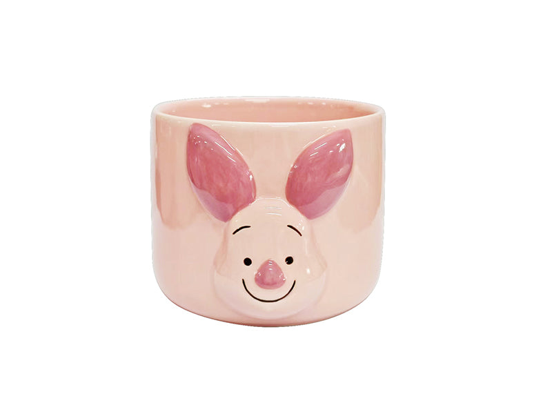 植木鉢、立体タイプ（くまのプーさん）ピグレット３号 ダイソー(DAISO)