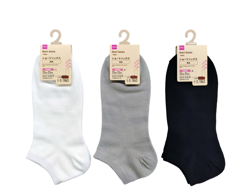 ショートソックス（レディース、無地） ダイソー(DAISO)