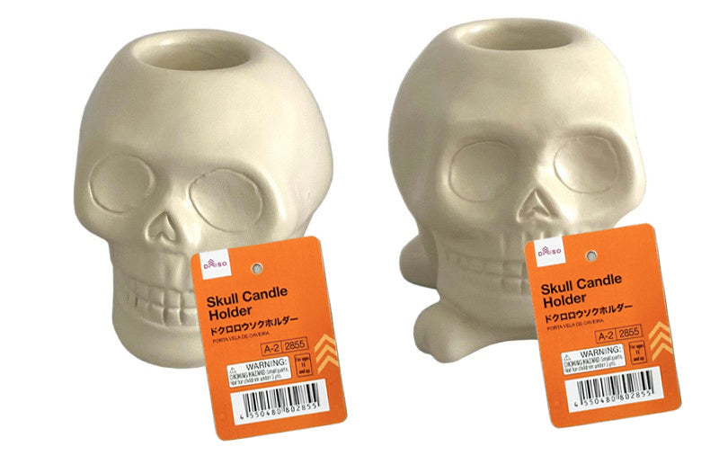 ドクロロウソクホルダー ダイソー(DAISO)