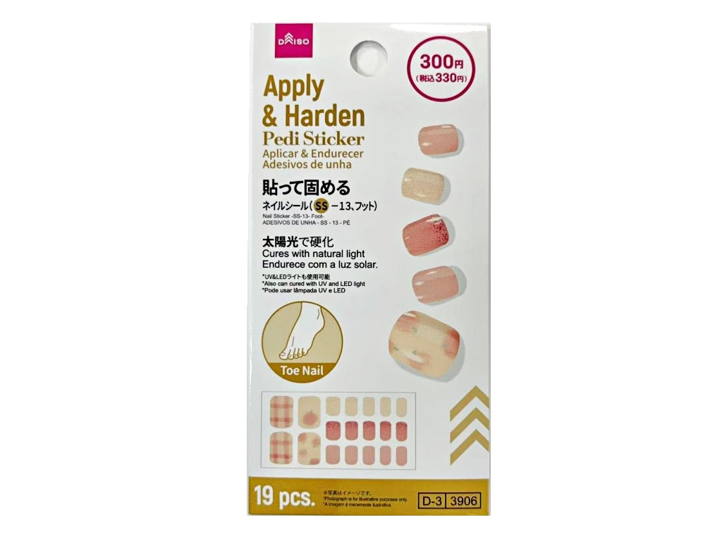 ネイルシール（ＳＳ－１３、フット） ダイソー(DAISO)