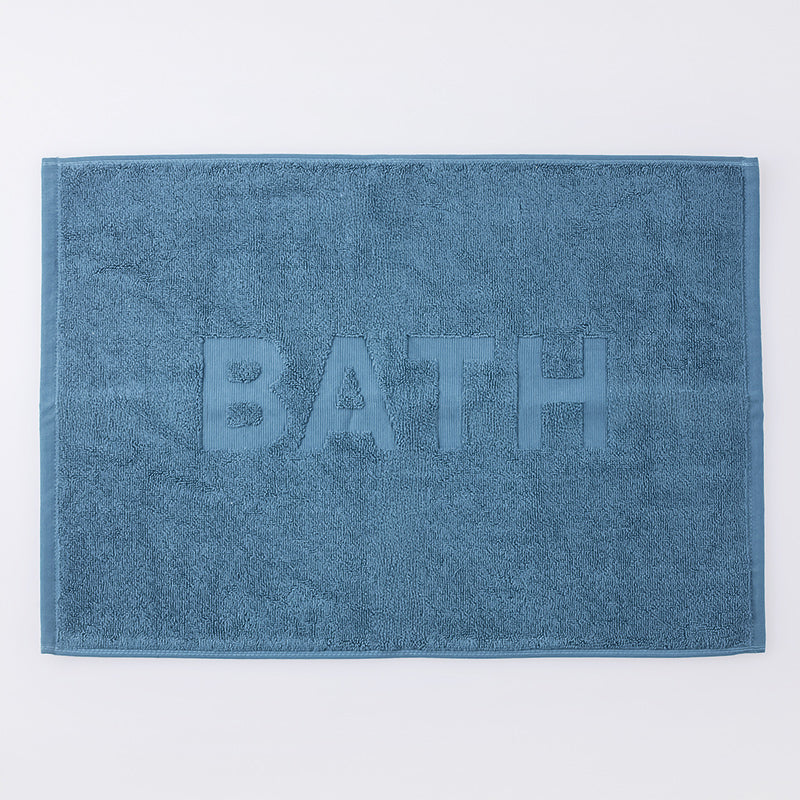 タオル地バスマット（ＢＬ、ＢＡＴＨ） ダイソー(DAISO)