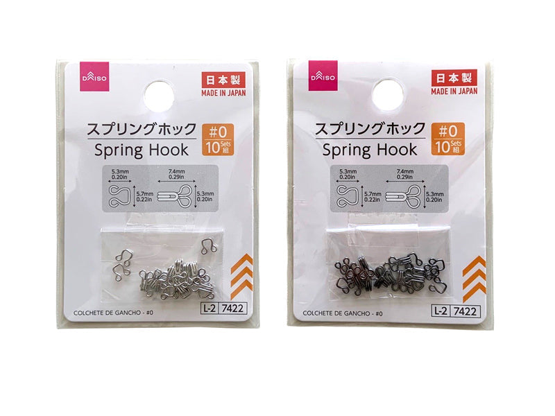 スプリングホック（＃０） ダイソー(DAISO)