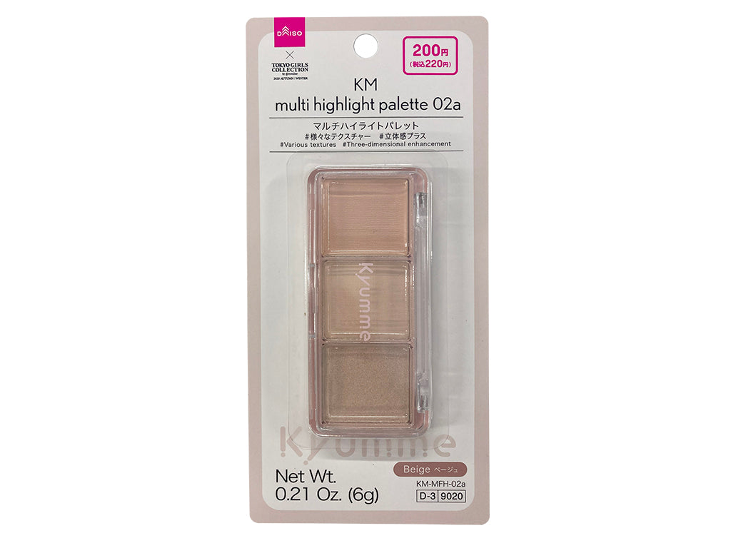 ＫＭ マルチハイライトパレット ０２ａ ダイソー(DAISO)