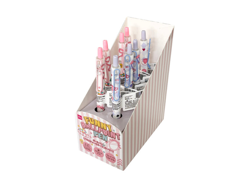 ボールペン（バラエティーモチーフ、ガーリー） ダイソー(DAISO)