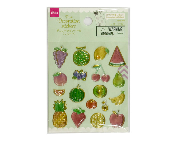 シール（フルーツ） ダイソー(DAISO)