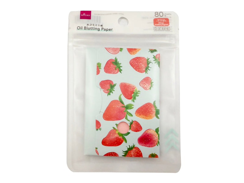 あぶらとり紙（イチゴ、８０枚） ダイソー(DAISO)