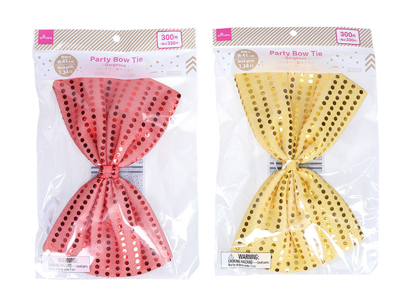 パーティー蝶ネクタイ（ゴージャス） ダイソー(DAISO)