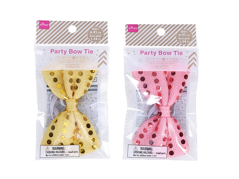 パーティー蝶ネクタイ ダイソー(DAISO)