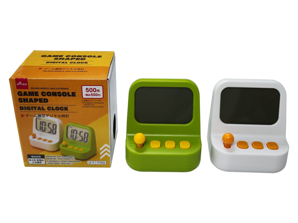 ゲーム機型デジタル時計 ダイソー(DAISO)