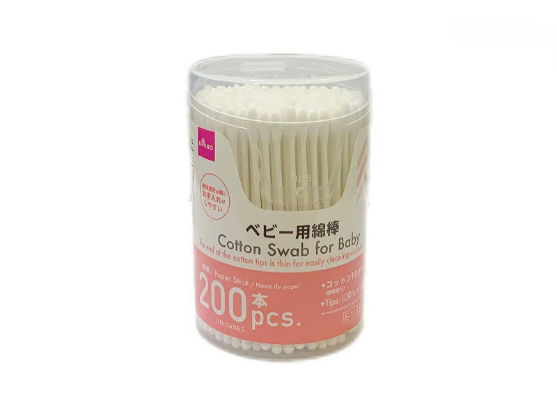 ベビー用綿棒（２００本） ダイソー(DAISO)