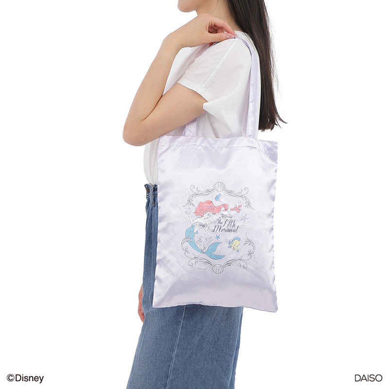 サテントートバッグ、ＬＰＵ（リトル・マーメイド） ダイソー(DAISO)