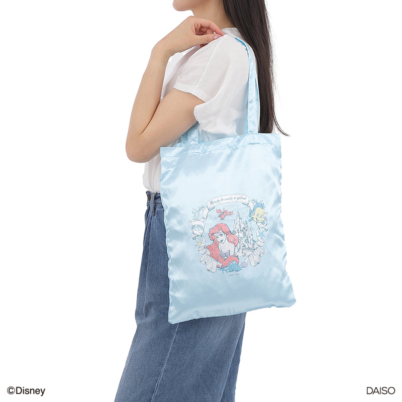 サテントートバッグ、ＬＭＴ（リトル・マーメイド） ダイソー(DAISO)