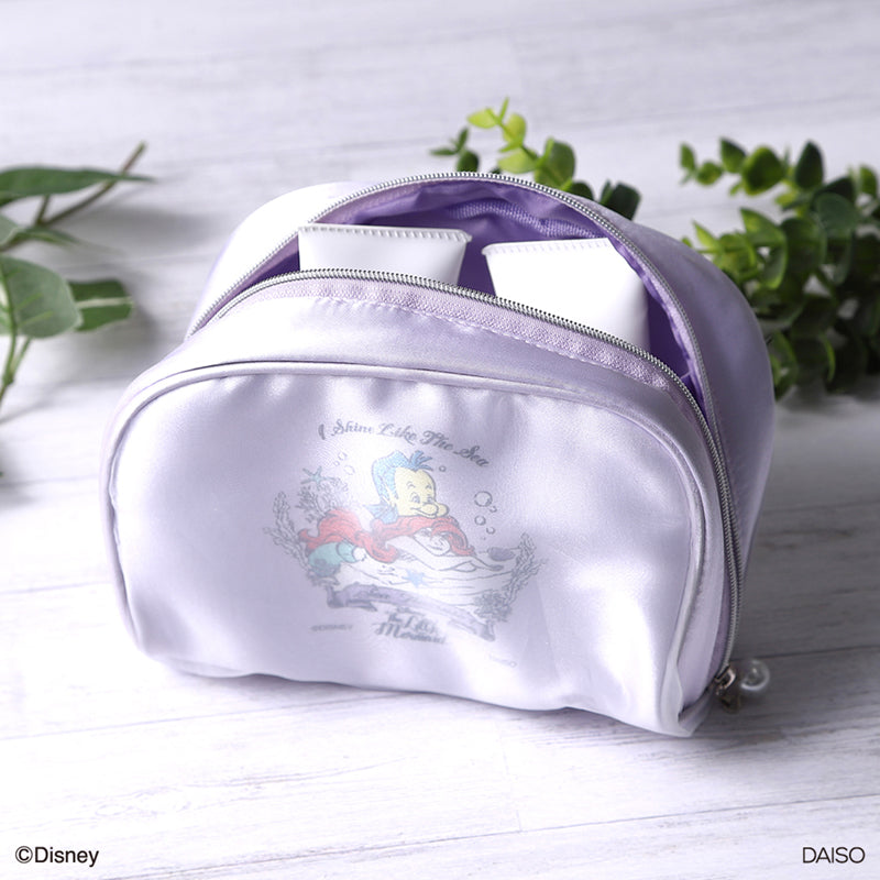 サテンポーチ、ＬＰＵ（リトル・マーメイド） ダイソー(DAISO)