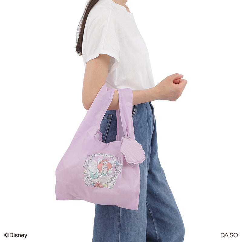 チャーム付エコバッグ、ＬＰＵ（リトル・マーメイド） ダイソー(DAISO)