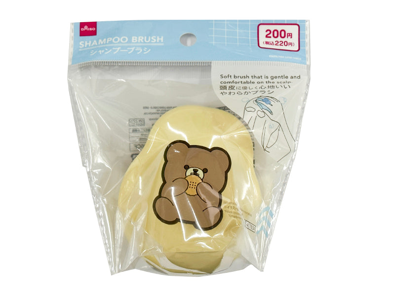 シャンプーブラシ（くま） ダイソー(DAISO)
