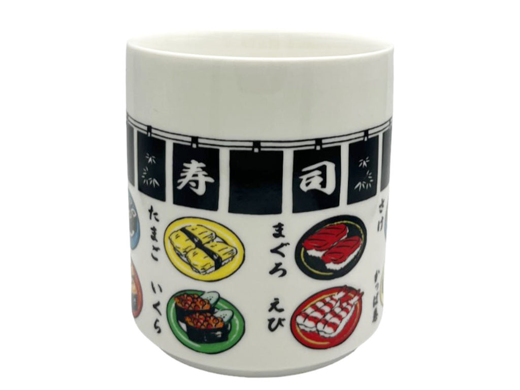 湯呑（寿司柄） ダイソー(DAISO)